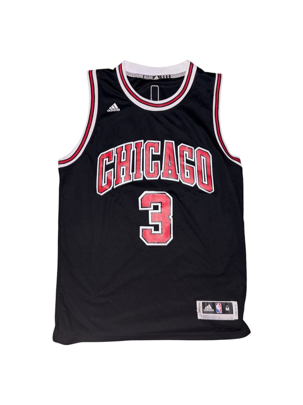 adidas Chicago Bulls #3 Dwyane Wade Alternate Jersey